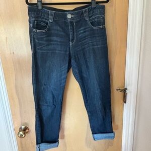 Democracy Dark Indigo Ankle Jeans